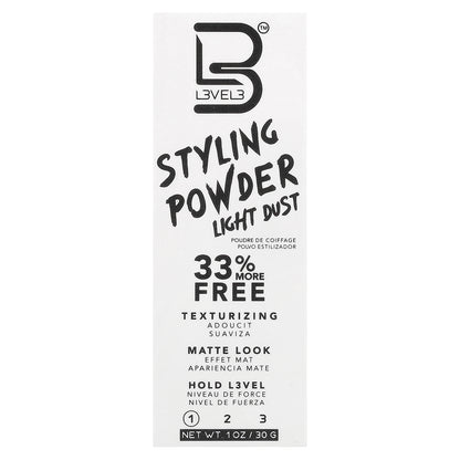 Level 3, Styling Powder, Light Dust, 1 oz (30 g)
