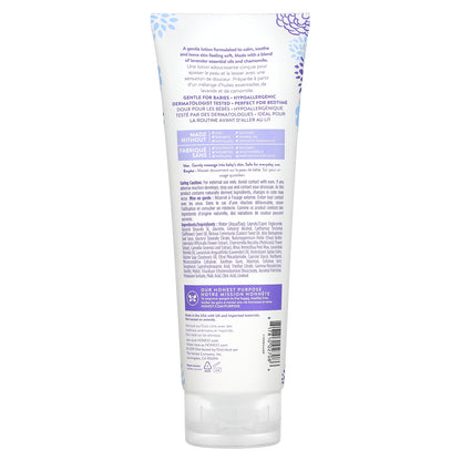 The Honest Company, Truly Calming Face + Body Lotion, Lavender, 8.5 fl oz (250 ml)