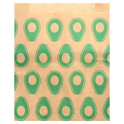 Lunchskins, Paper Sandwich Bags, Avocado, 50 Bags