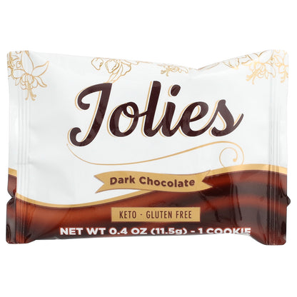 ChocZero, Premium Cookies, Jolies, Dark Chocolate, 20 Packs, 0.4 oz (11.5 g) Each