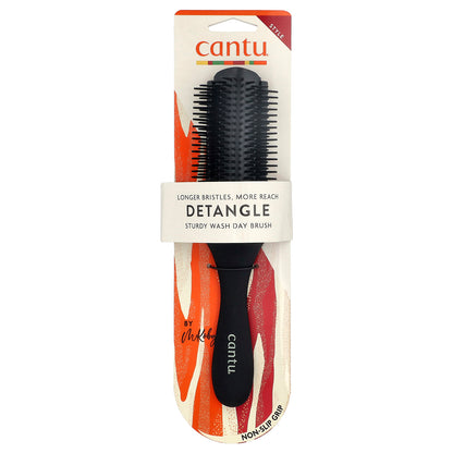 Cantu, Detangle, Sturdy Wash Day Brush, Black, 1 Brush
