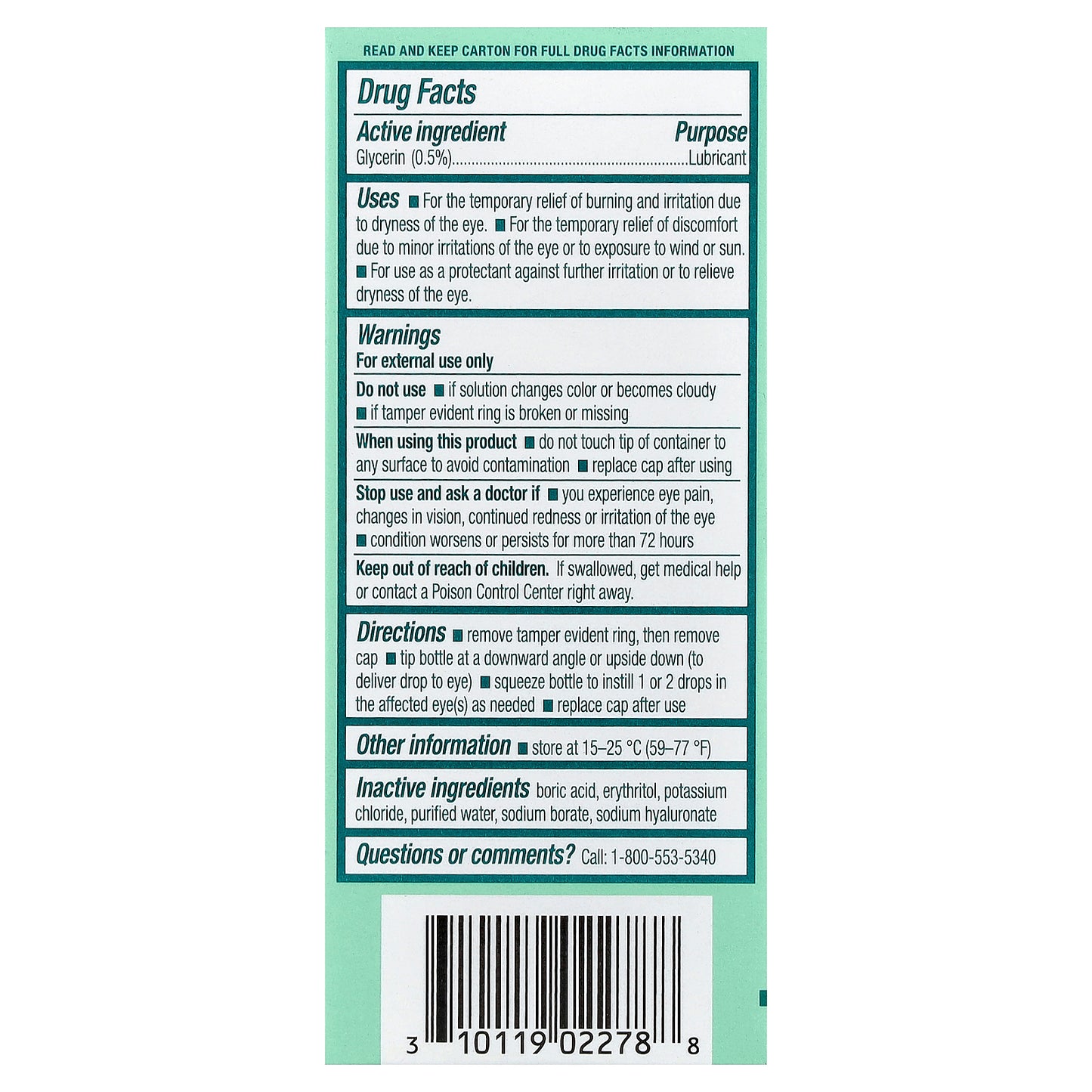 Biotrue, Hydration Boost Eye Drops, For Dry Eyes, 0.33 fl oz (10 ml)