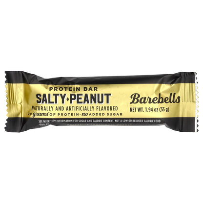 Barebells, Protein Bar, Salty Peanut , 12 Bars, 1.94 oz (55 g) Each