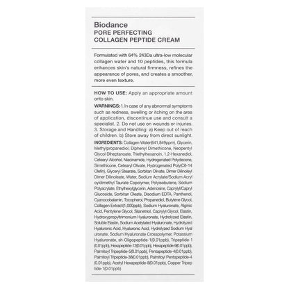 Biodance, Pore Perfecting Collagen Peptide Cream, 1.69 fl oz (50 ml)