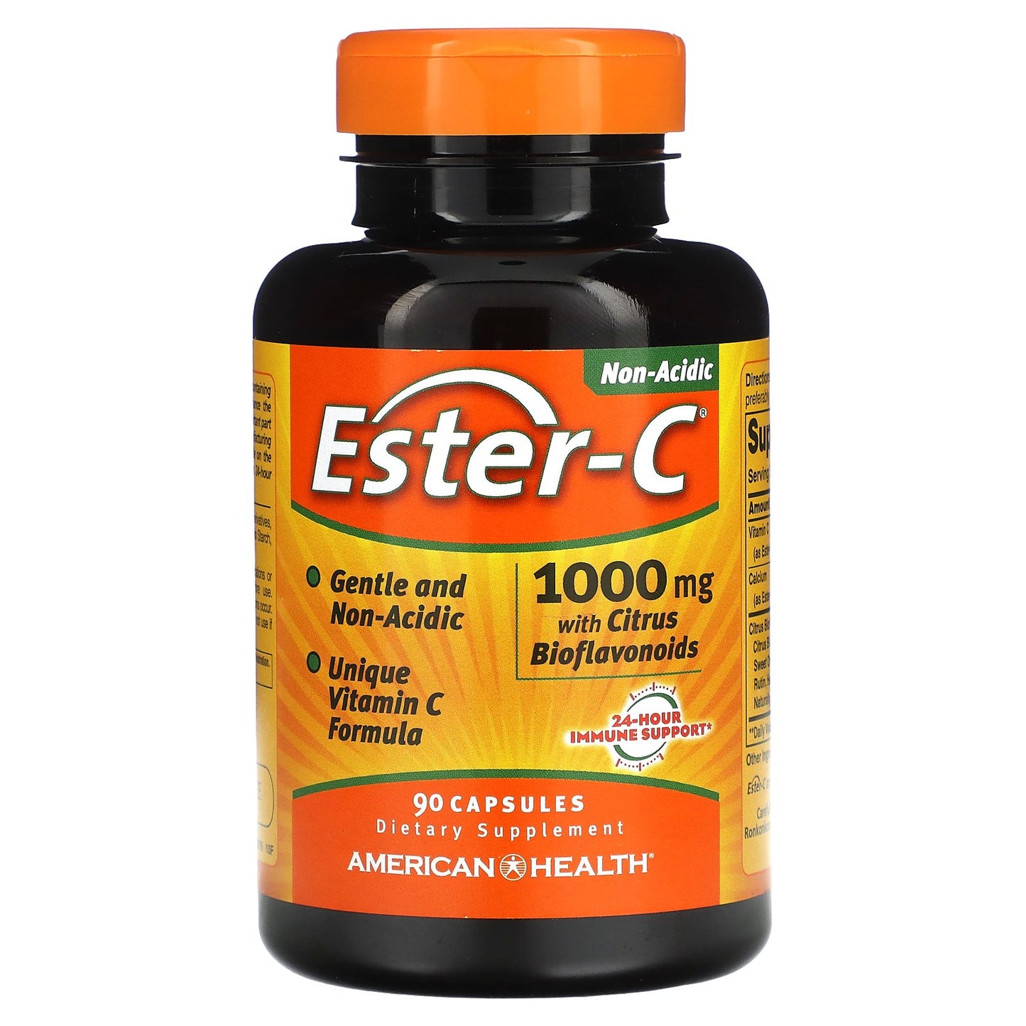 American Health, Ester-C with Citrus Bioflavonoids, 1,000 mg, 90 Capsules