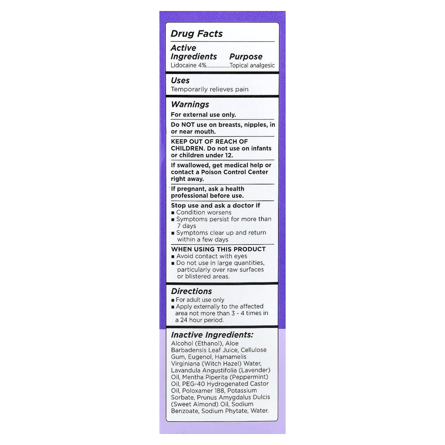 Lansinoh, Pain Relief Spray, 3.5 oz (100 ml)