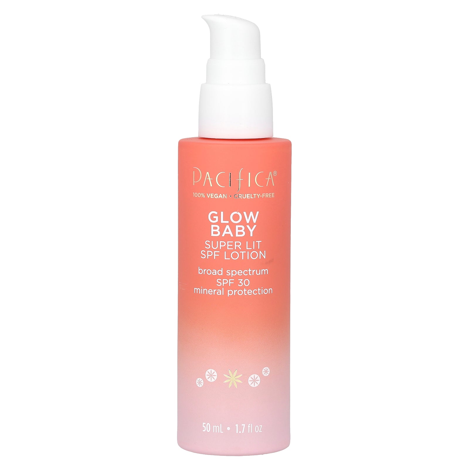 Pacifica, Glow Baby, Super Lit SPF Lotion, SPF 30, 1.7 fl oz (50 ml)