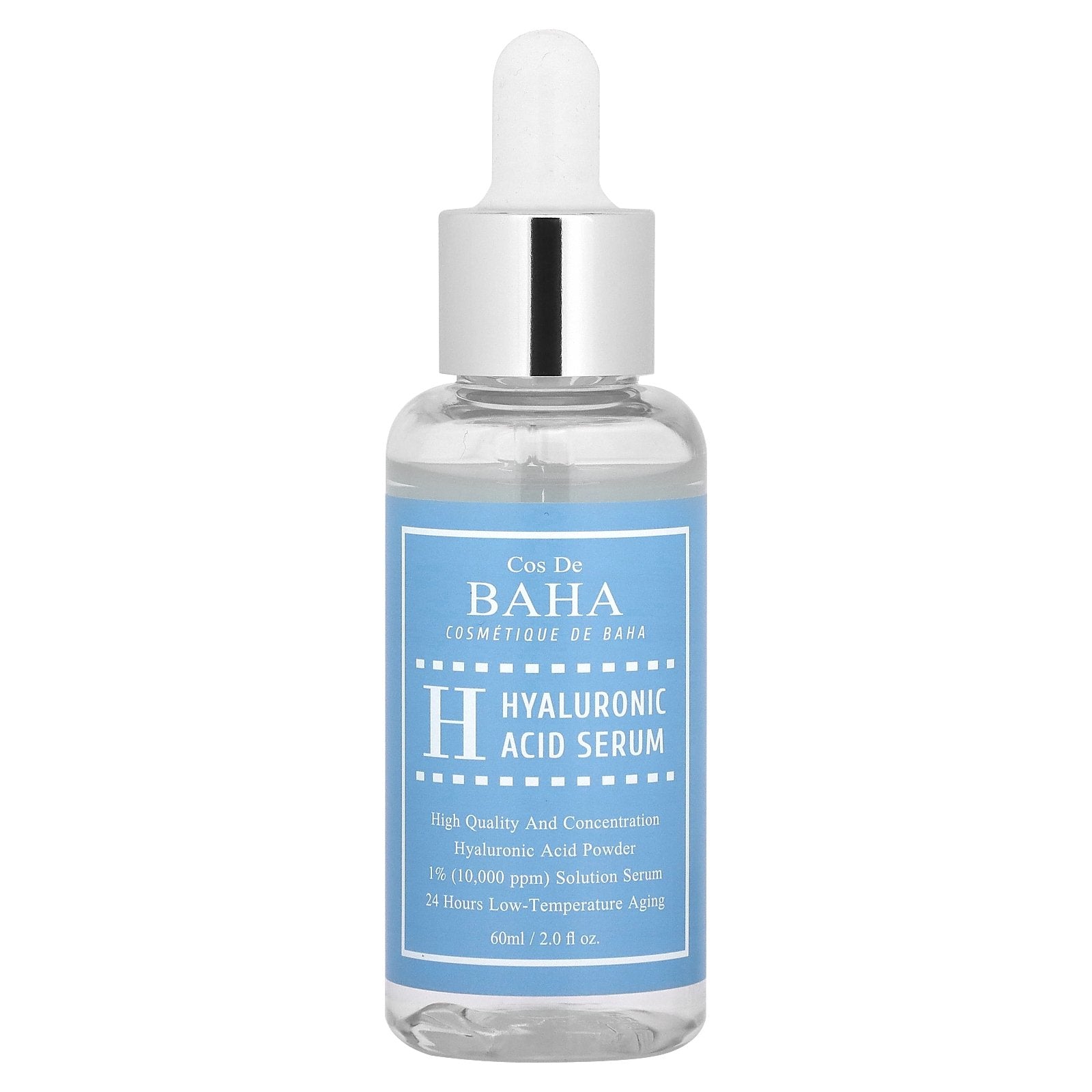 Cos De BAHA, H, Hyaluronic Acid Serum, 2 fl oz (60 ml)