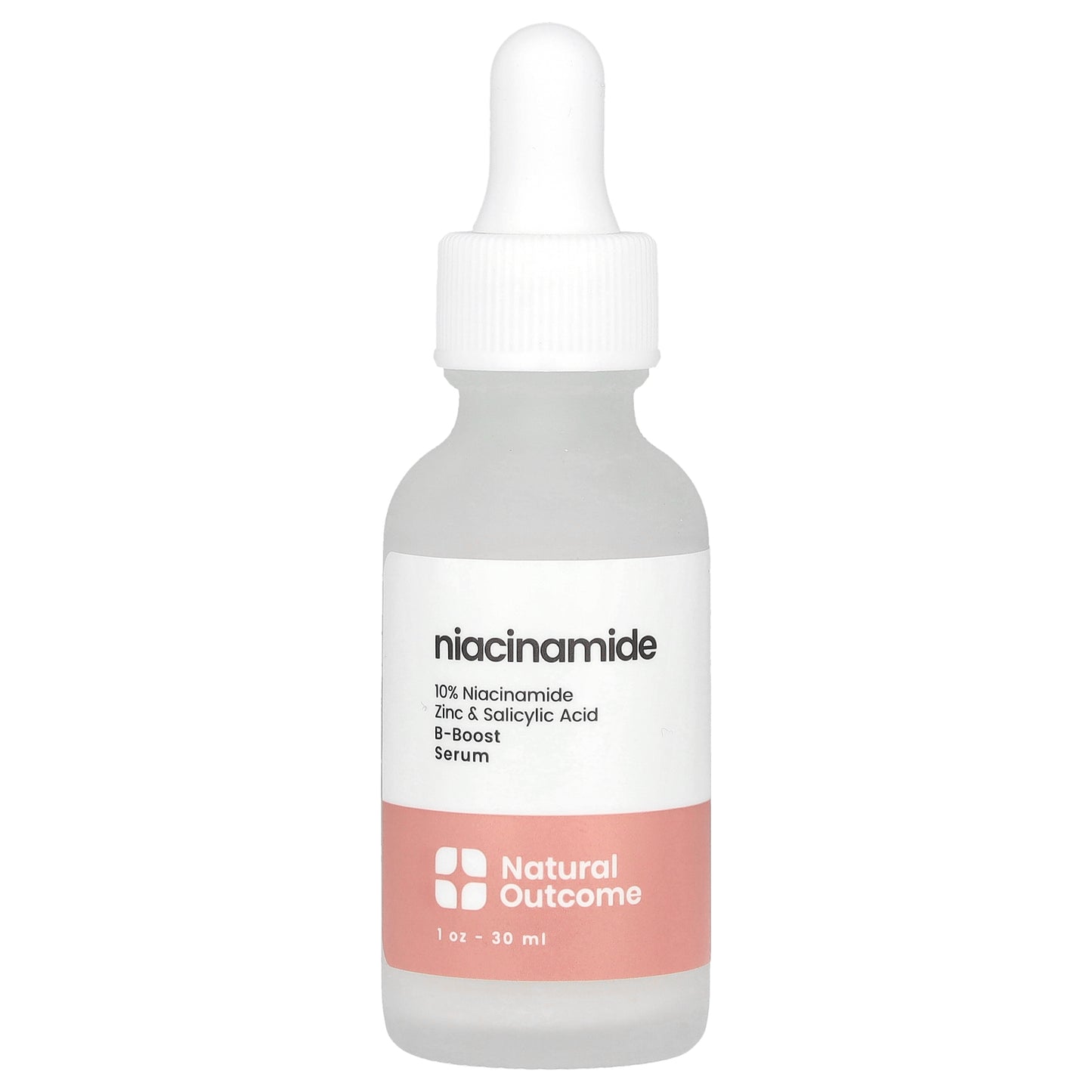 Natural Outcome, Niacinamide, B-Boost Serum, Fragrance Free, 1 oz (30 ml)