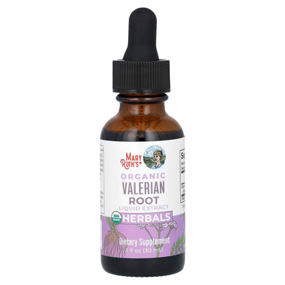 MaryRuth's, Organic Valerian Root Liquid Extract, Alcohol Free, 1 fl oz (30 ml)