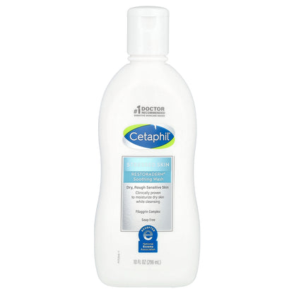 Cetaphil, RestoraDerm® Soothing Wash, Stressed Skin , 10 fl oz (296 ml)