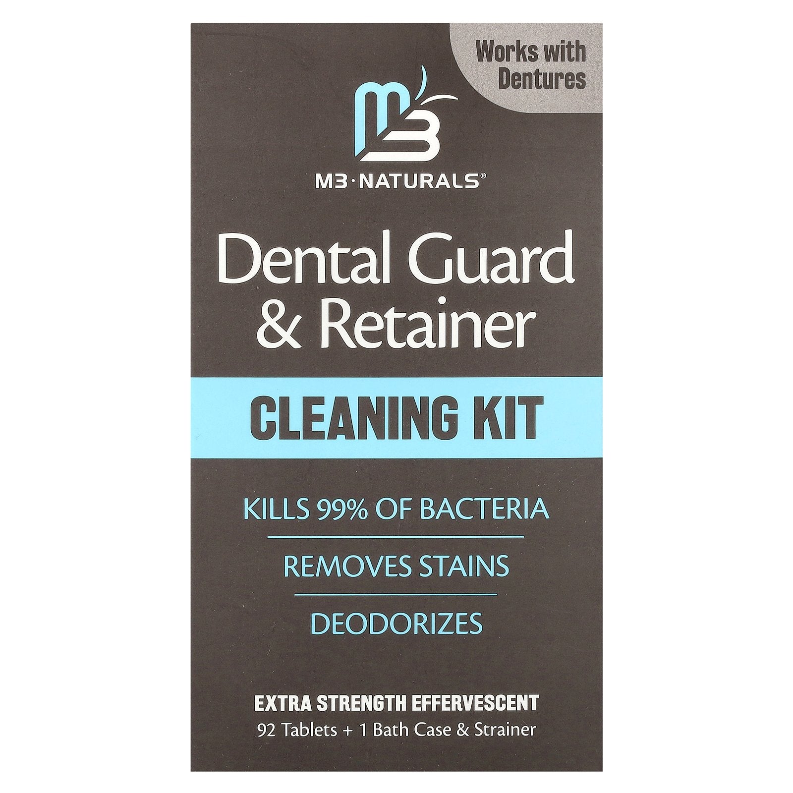 M3, Dental Guard & Retainer Cleaning Kit, 1 Kit