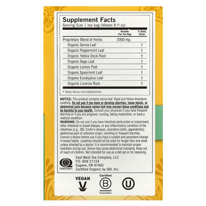 Yogi Tea, Soothing Relief Constipation Support, Caffeine Free, 16 Tea Bags, 1.12 oz (32 g)