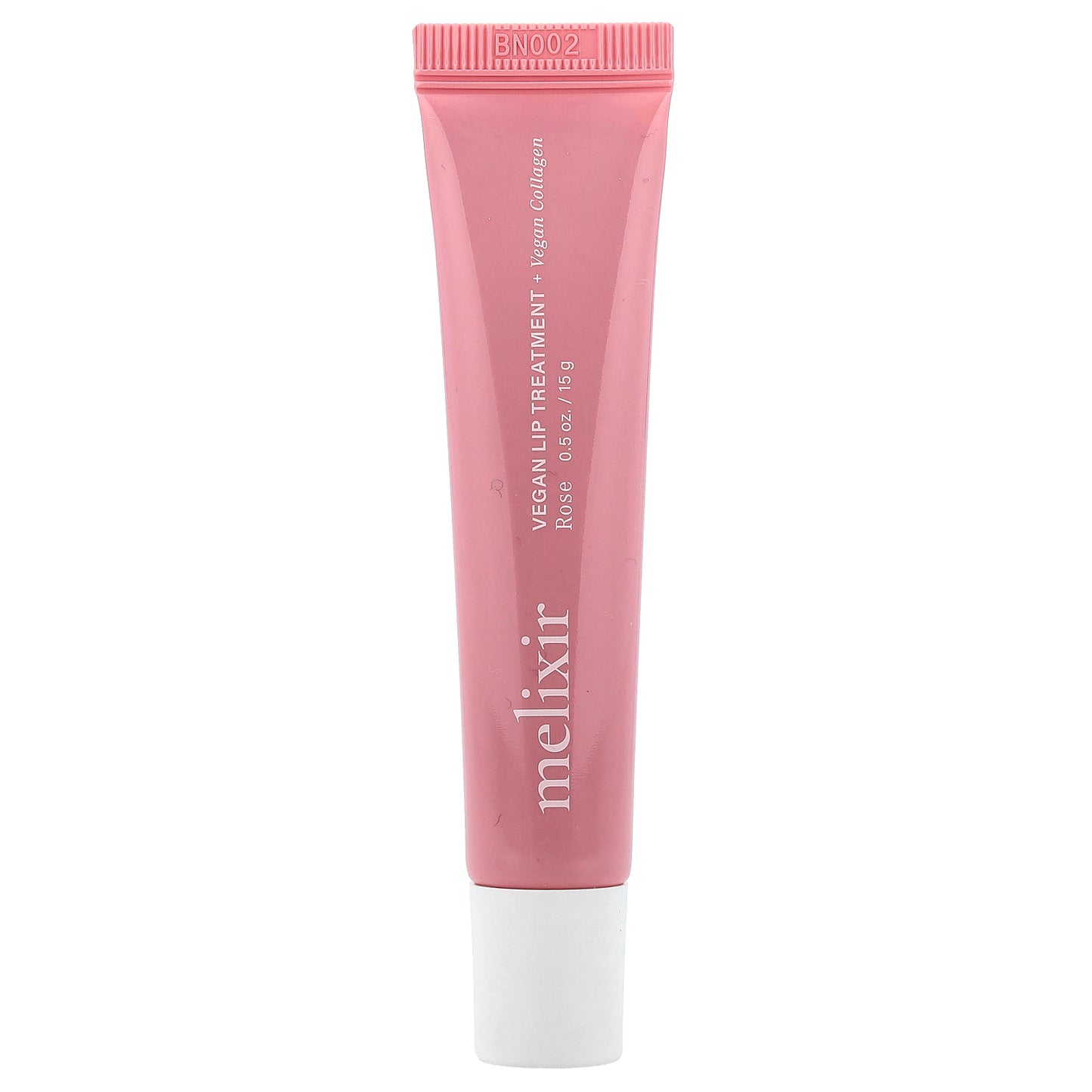 Melixir, Vegan Lip Treatment + Vegan Collagen, 2 Rose, 0.5 oz (15 g)