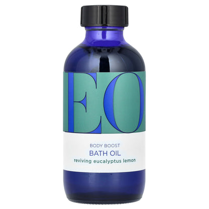 EO Products, Body Boost Bath Oil, Reviving Eucalyptus Lemon, 4 fl oz (118 ml)