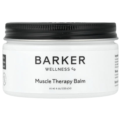 Barker Wellness Co, Muscle Therapy Balm, 4 oz (120 ml)