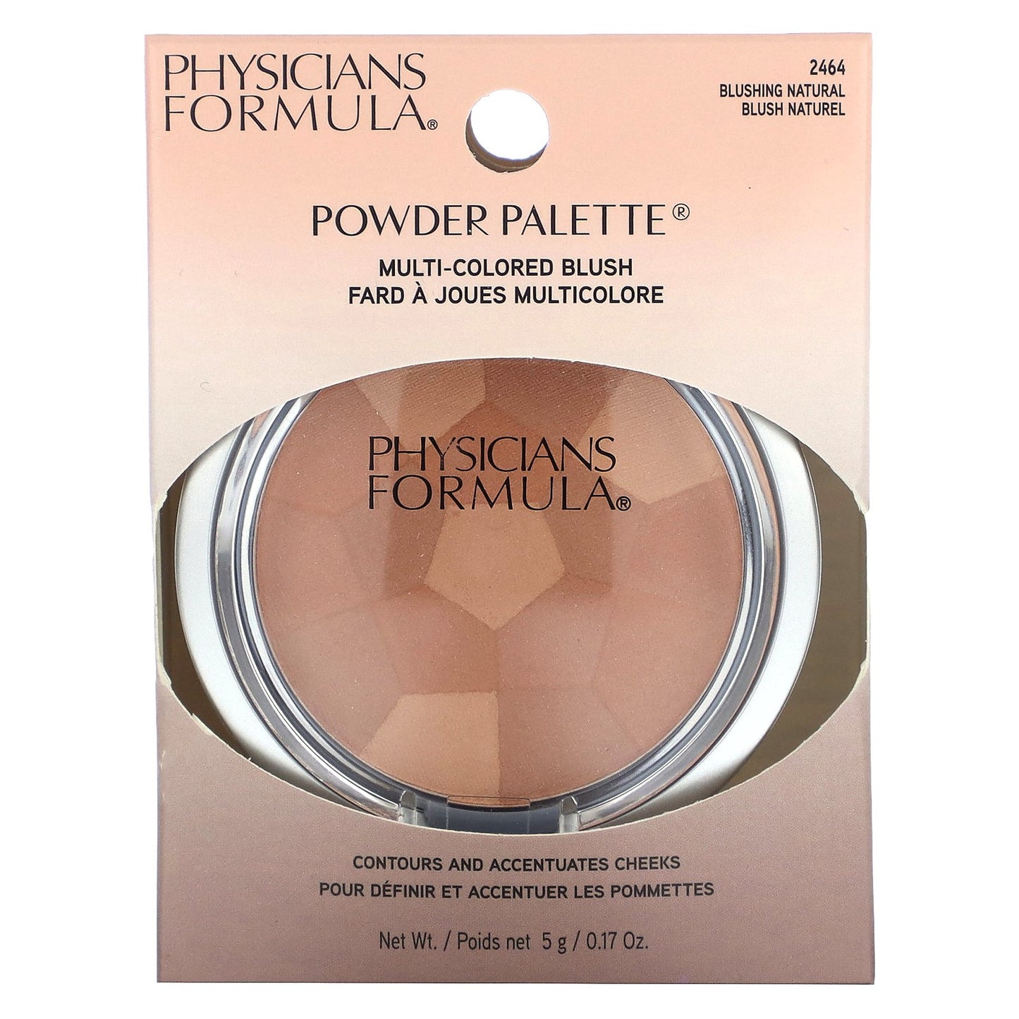 Physicians Formula, Powder Palette, Multi-Colored Blush, 2464 Blushing Natural, 0.17 oz (5 g)