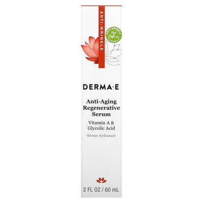 DERMA E, Anti-Aging Regenerative Serum, 2 fl oz (60 ml)