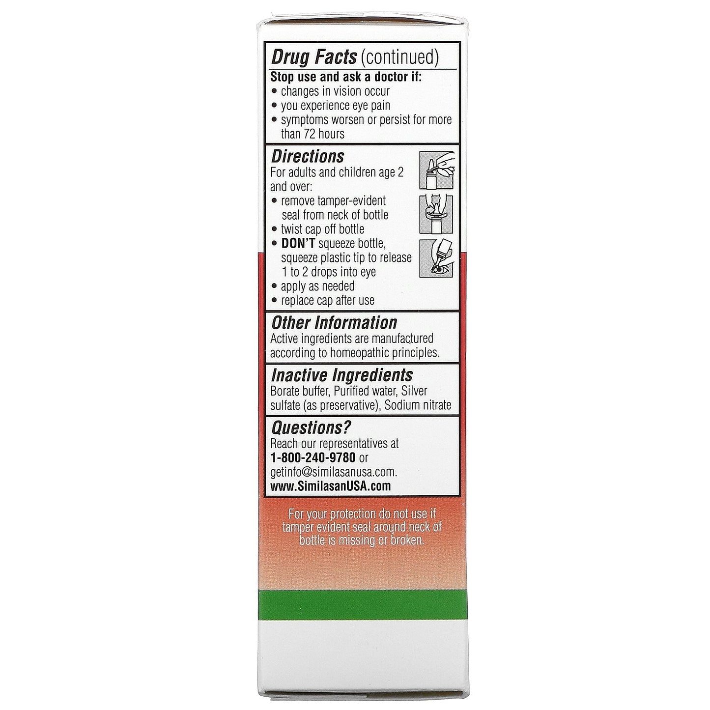 Similasan, Redness & Itchy Eye Relief, 0.33 fl oz (10 ml)