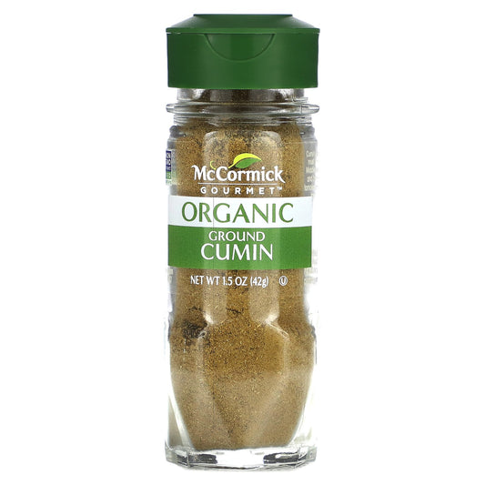 McCormick Gourmet, Organic, Ground Cumin, 1.5 oz (42 g)