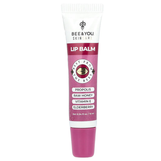 Bee & You, Elderberry Lip Balm, 0.34 fl oz (10 ml)