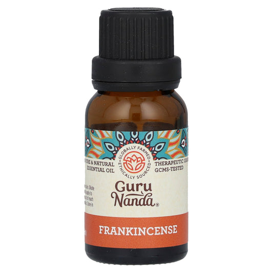 GuruNanda, 100% Pure & Natural Essential Oil, Frankincense, 0.5 fl oz (15 ml)