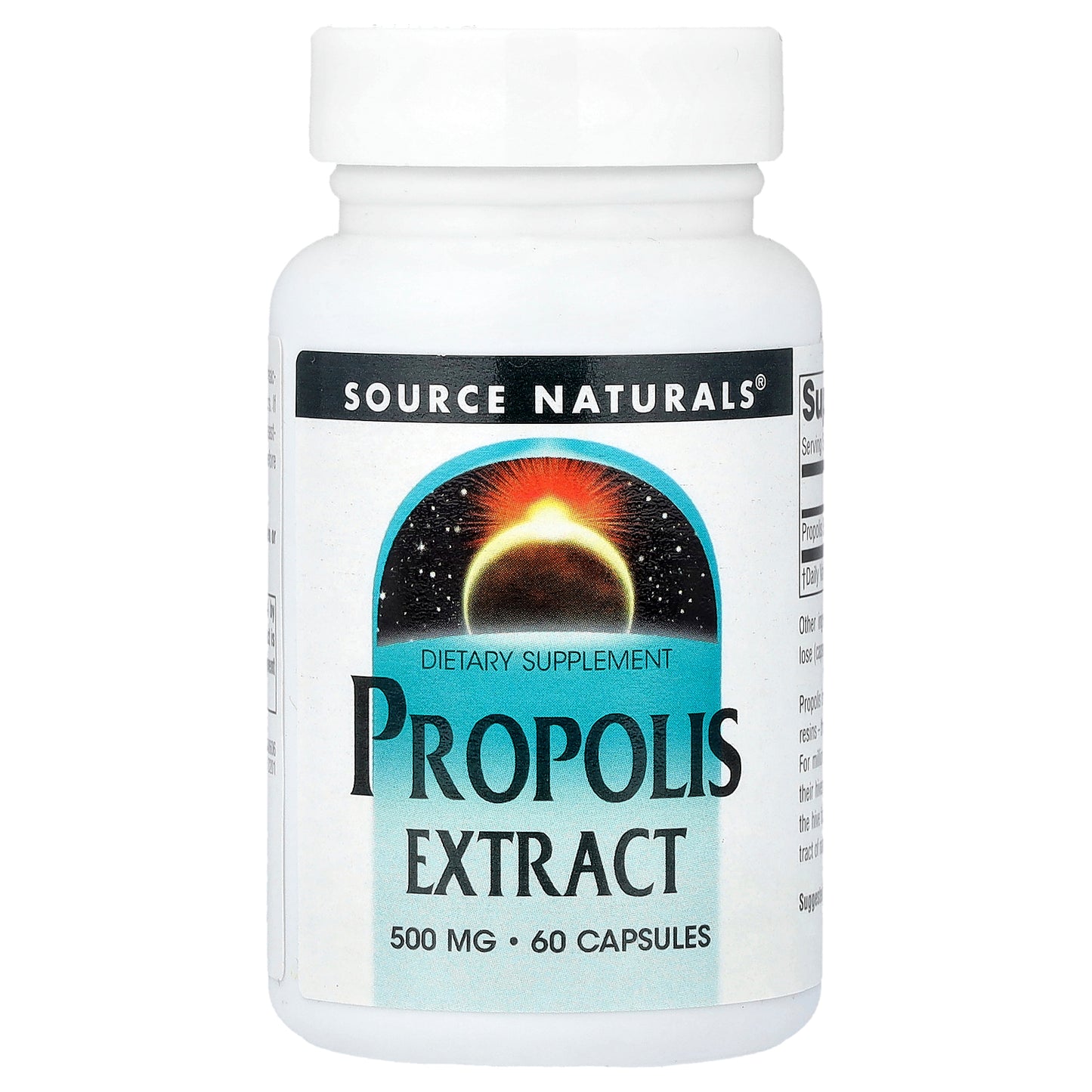 Source Naturals, Propolis Extract, 500 mg, 60 Capsules
