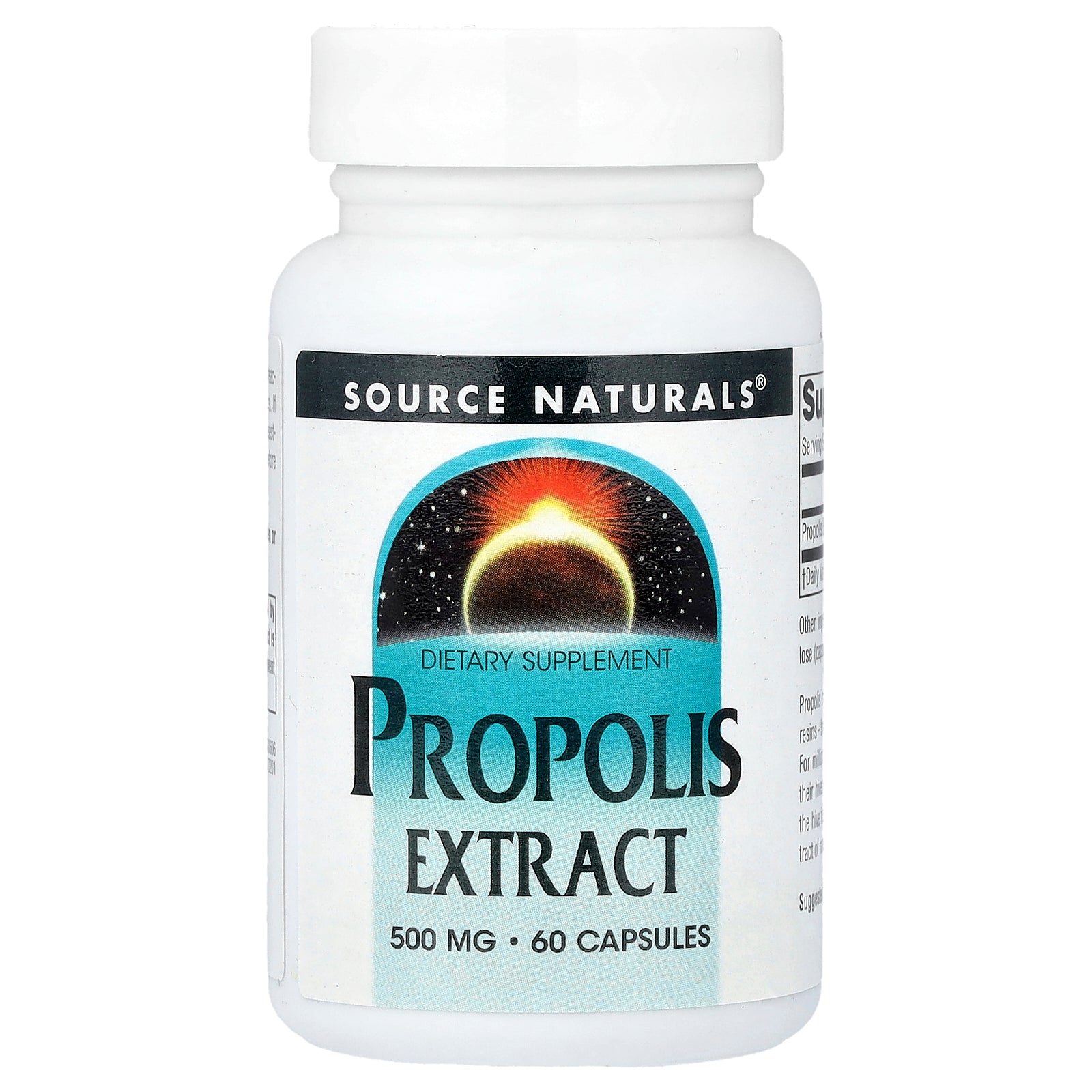 Source Naturals, Propolis Extract, 500 mg, 60 Capsules