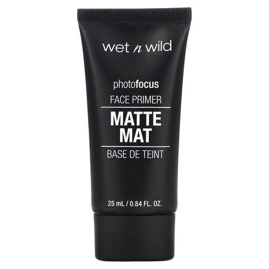 wet n wild, PhotoFocus, Matte Face Primer, 850 Partners in Prime, 0.84 fl oz (25 ml)