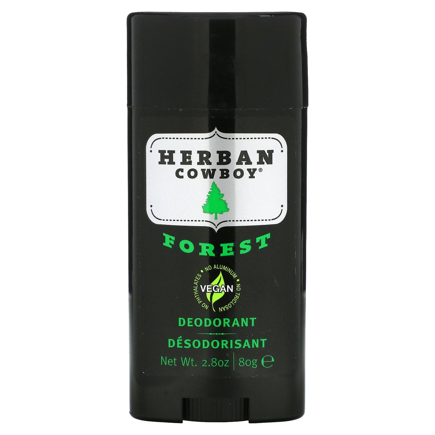 Herban Cowboy, Deodorant, Forest, 2.8 oz (80 g)