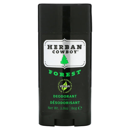 Herban Cowboy, Deodorant, Forest, 2.8 oz (80 g)