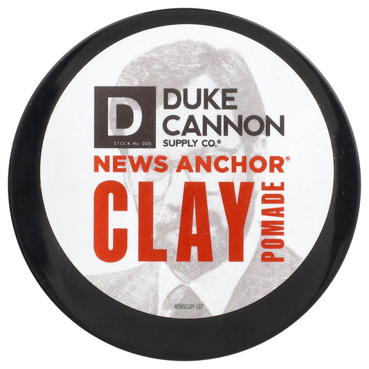 Duke Cannon Supply Co., News Anchor® Clay Pomade , 4.6 oz (130 g)