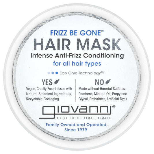 Giovanni, Frizz Be Gone™, Hair Mask, Intense Anti-Frizz Conditioning, 10 fl oz (295 ml)