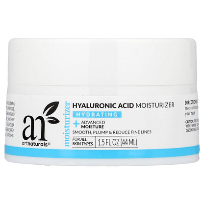 artnaturals, Hyaluronic Acid Moisturizer, For All Skin Types, 1.5 fl oz (44 ml)