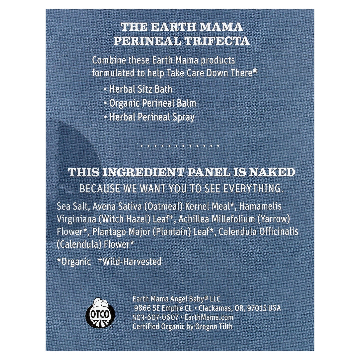 Earth Mama, Herbal Sitz Bath, 6 Herbal Sachets, 3.3 oz (93.6 g)