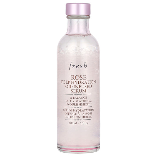 Fresh, Rose, Deep Hydration Oil-Infused Serum, 3.3 fl oz (100 ml)