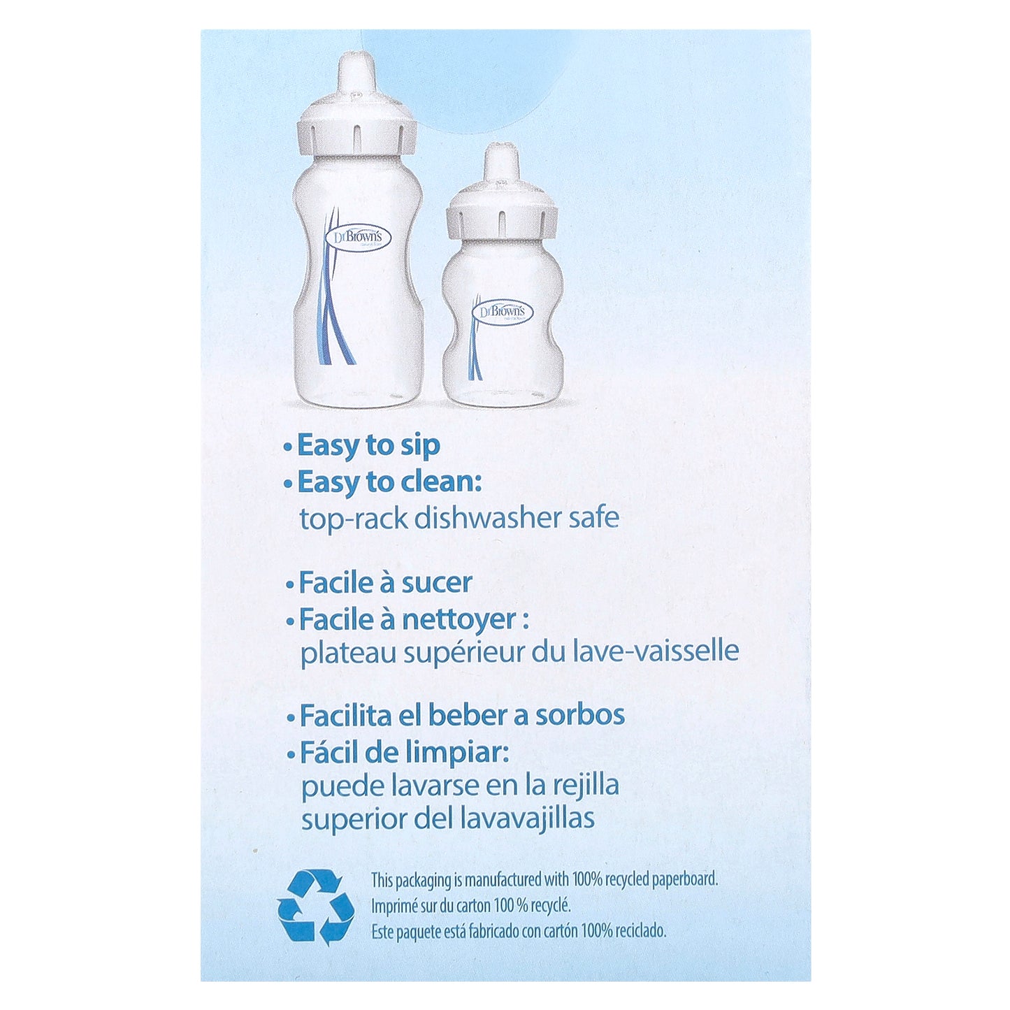 Dr. Brown's, Options+™ Baby Bottle, Sippy Spouts, 6 Months +, 2 Pack