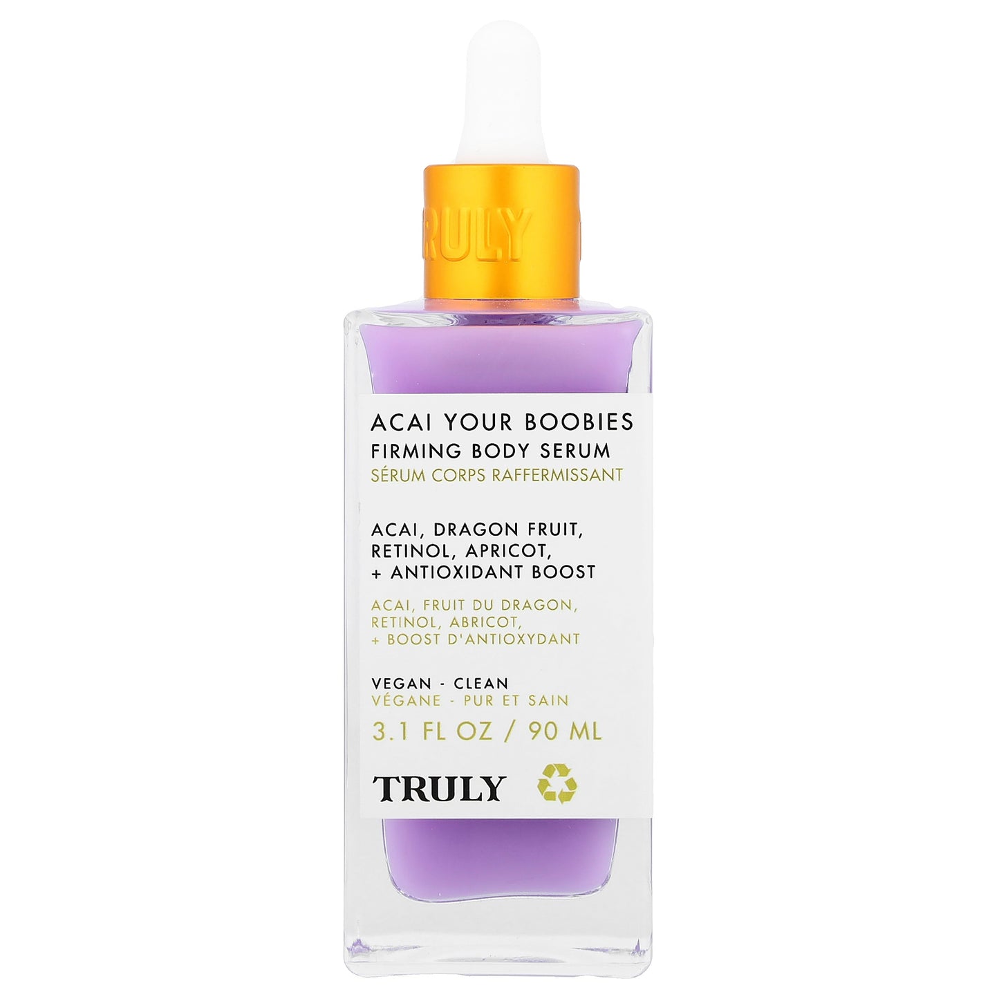 Truly Beauty, Acai Your Boobies Firming Body Serum, 3.1 fl oz (90 ml)