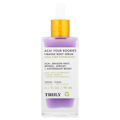 Truly Beauty, Acai Your Boobies Firming Body Serum, 3.1 fl oz (90 ml)