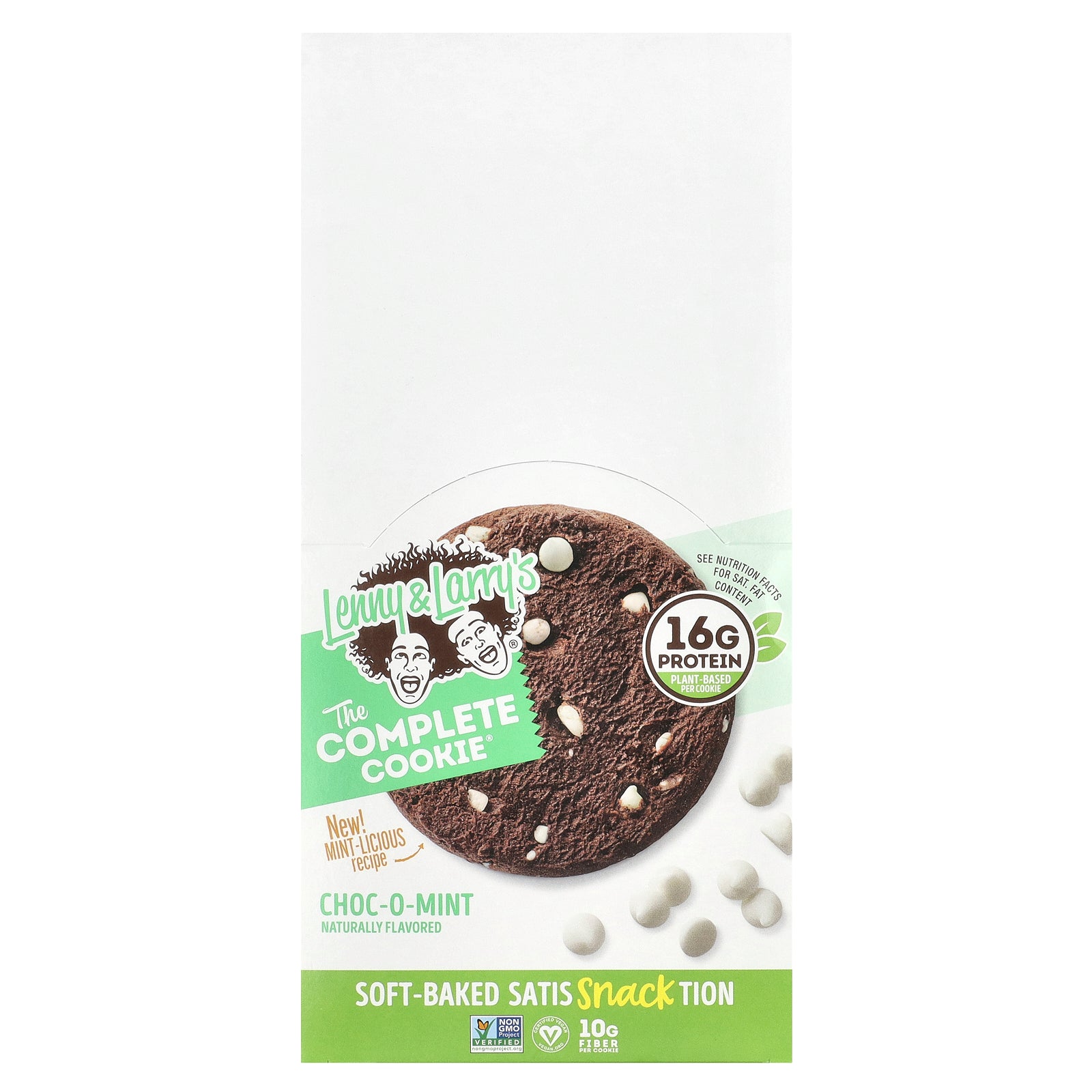 Lenny & Larry's, The Complete Cookie®, Choc-O-Mint, 12 Cookies, 4 oz (113 g) Each