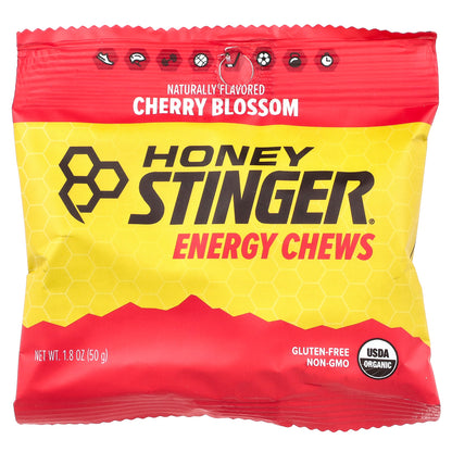 Honey Stinger, Energy Chews, Cherry Blossom, 12 Packets, 1.8 oz (50 g) Each