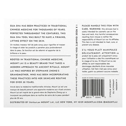 Mount Lai, The Rose Quartz Gua Sha Tool, 1 Tool