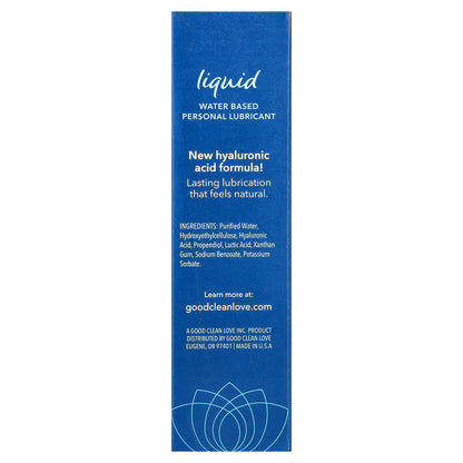 Good Clean Love, Liquid, Water Based Personal Lubricant, 1.69 fl oz (50 ml)