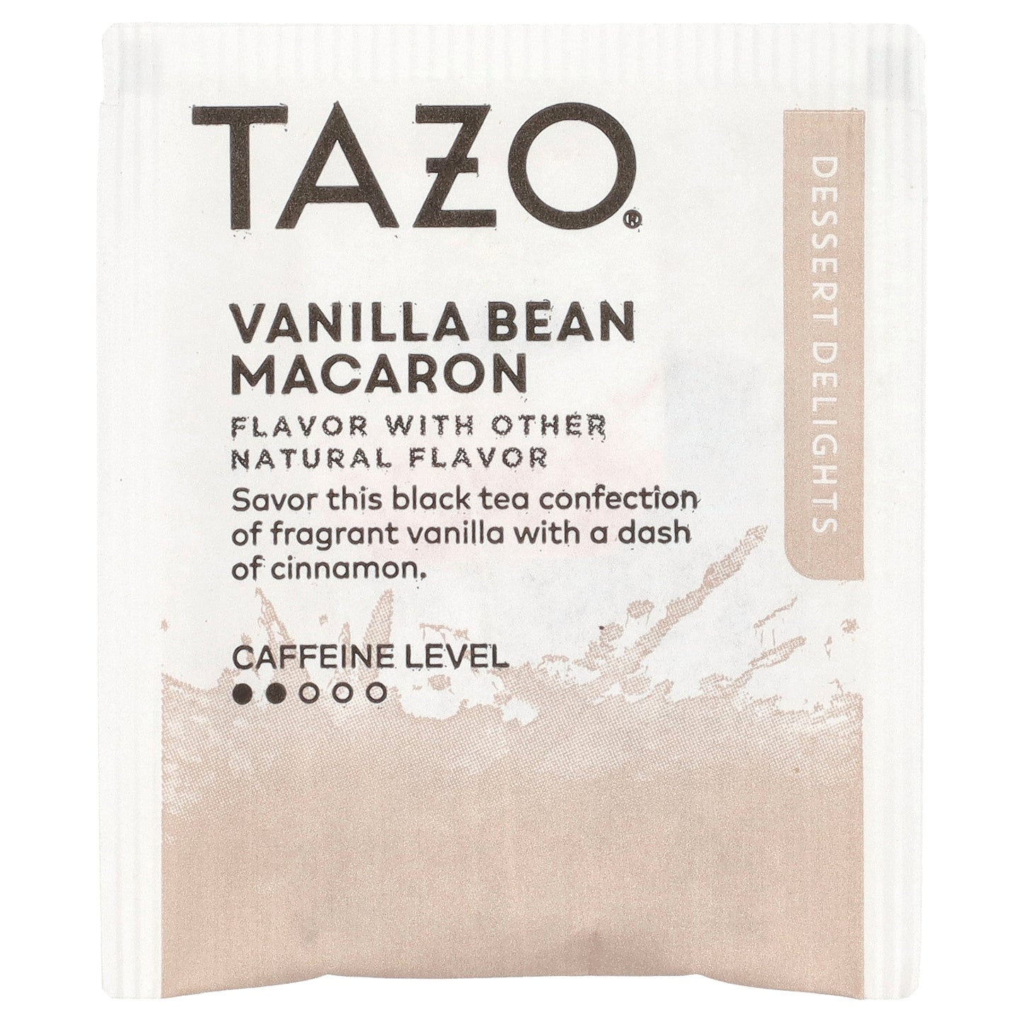 TAZO, Dessert Delights, Black Tea, Vanilla Bean Macaron, 15 Tea Bags, 1.11 oz (31.5 g)