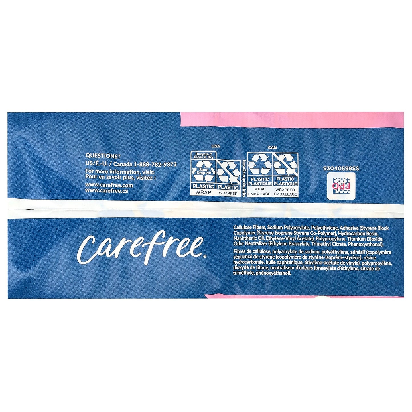 Carefree, Ultra Thin, Regular with Wings, 28 Pads