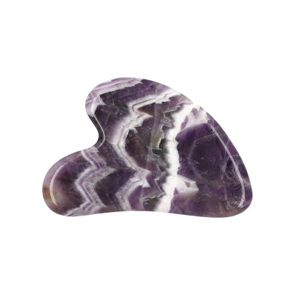 Clean Skin Club, Gua-Sha Sculpting Stone, Amethyst, 1 Count