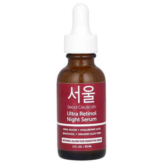 SeoulCeuticals, Ultra Retinol Night Serum, 1 fl oz (30 ml)