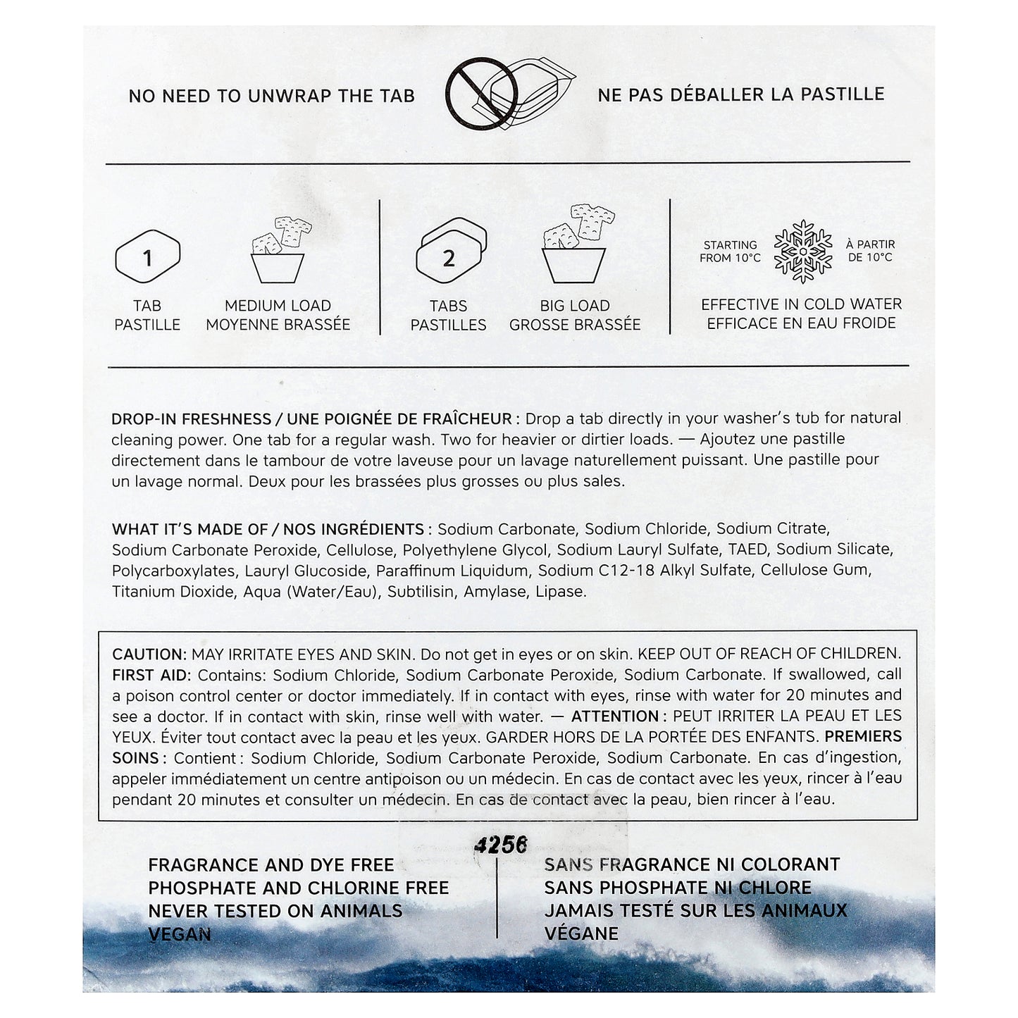 The Unscented Company, Laundry Tabs, 35 Tabs, 1.54 lb (700 g)