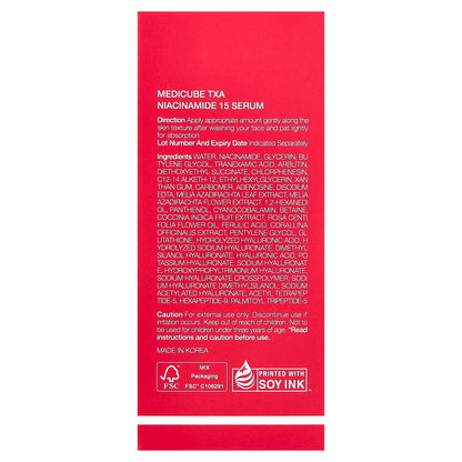 Medicube, TXA Niacinamide 15 Serum, 1.01 fl oz (30 ml)