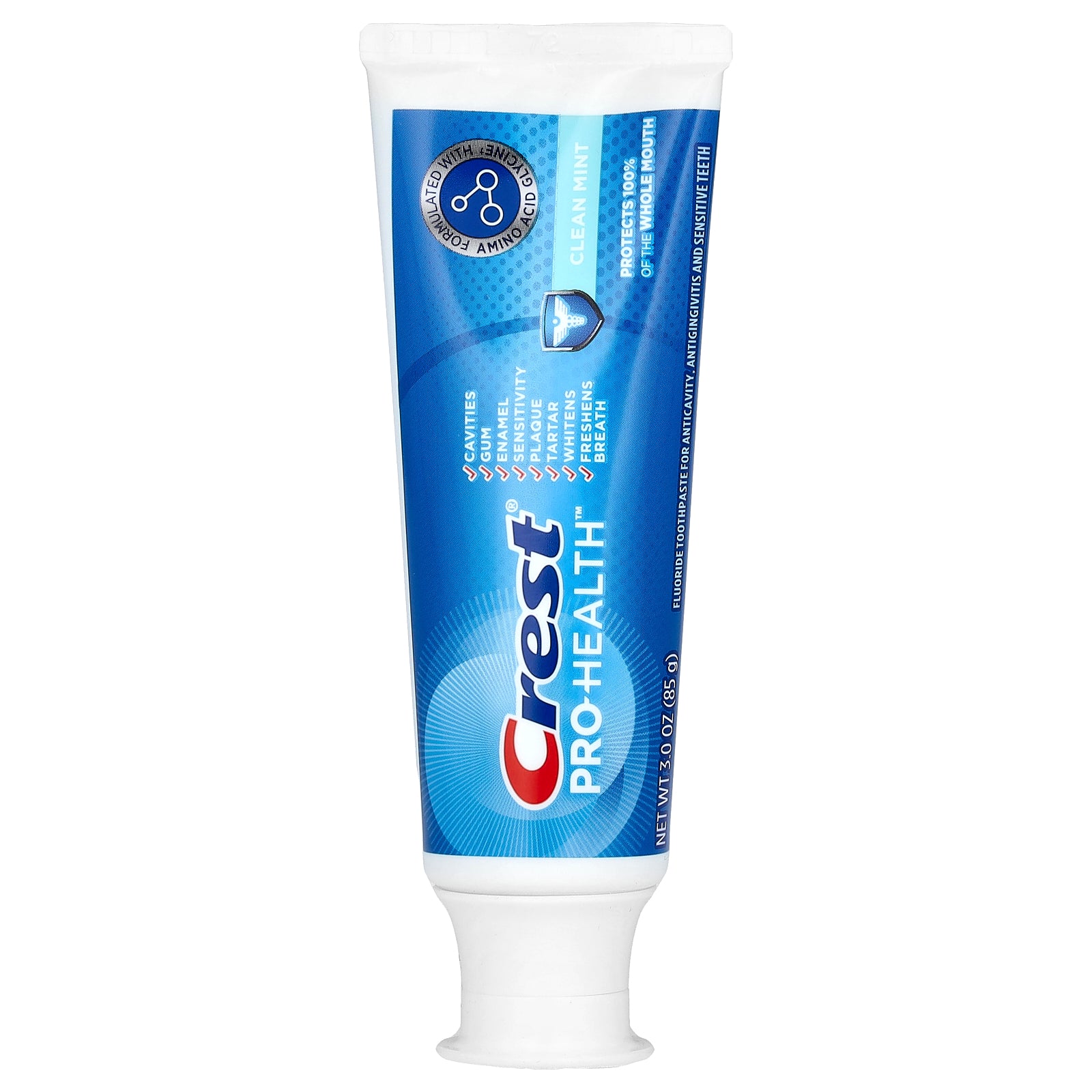 Crest, Pro-Health, Fluoride Toothpaste, Clean Mint, 3 oz (85 g)